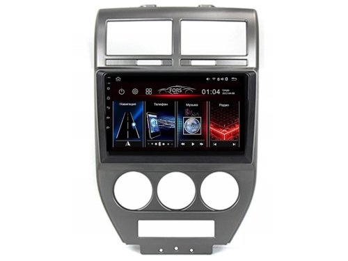 Штатная магнитола FORS.auto M200 для Jeep Compass (10.1 inch) 2007-2009
