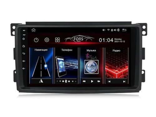 Штатная магнитола FORS.auto M200 для Smart Fortwo (9 inch) 2005-2010