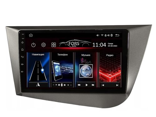 Штатная магнитола FORS.auto M200 для Seat Leon (9 inch, LHD) 2005-2012