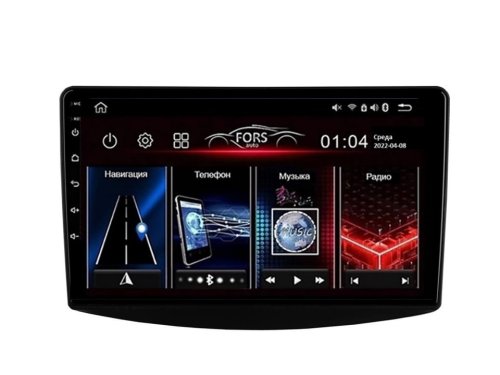 Штатная магнитола FORS.auto M150 для Mitsubishi Grandis (9 inch, manual AC) 2003-2010