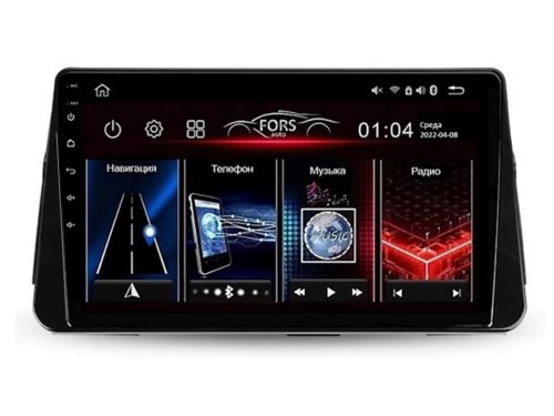 Штатна магнітола FORS.auto M150 для Nissan Micra/Kicks (10.1 inch, UV black) 2017+