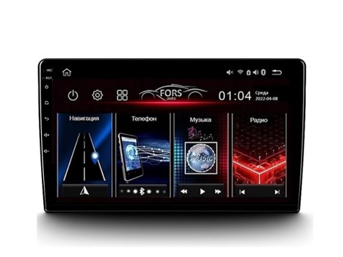Штатная магнитола FORS.auto M200 для Mitsubishi Outlander (9 inch, UV black) 2016+