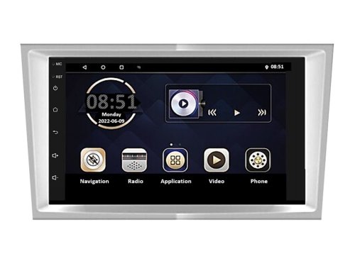 Штатная магнитола FORS.auto M150 для Opel Astra/Vectra/Vauxhall/Antara/Zafira/Corsa/Vivaro (8 inch, silver) 2004+