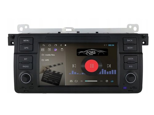 Штатная магнитола FORS.auto M180 для BMW 3 Series E46 1998-2005