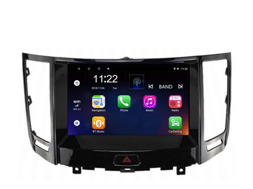 Штатна магнітола FORS.auto M300 для Infiniti FX35/FX37 (9 inch, UV black) 2013+