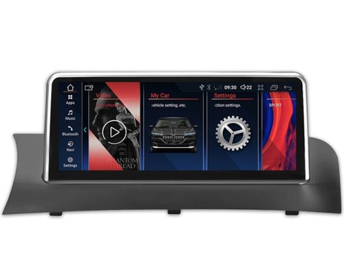 Штатна магнітола FORS.auto для BMW X3/X4 F25 CIC (4+32, 10.25") 2010-2012