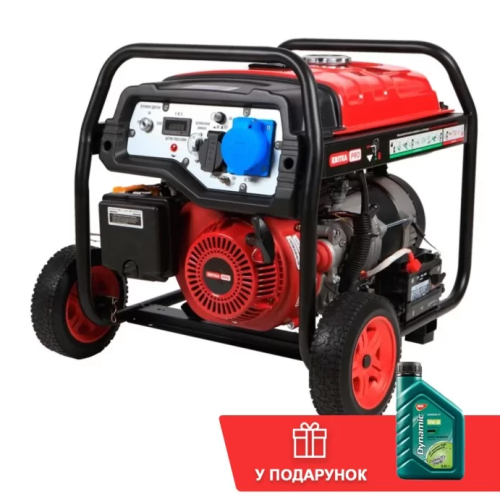 Бензиновый генератор КВІТКА PRO SC5000-III + масло (4.8 кВт) (110-7004)