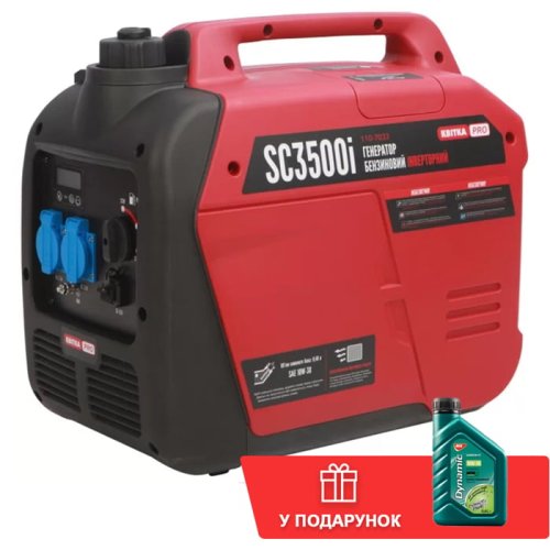 Инверторный бензиновый генератор КВІТКА PRO SC3500i (3.2 кВт) (110-7033)
