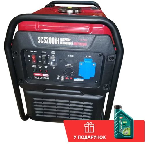 Инверторный бензиновый генератор КВІТКА PRO SC3200i-H (3.2 кВт) (110-7038)