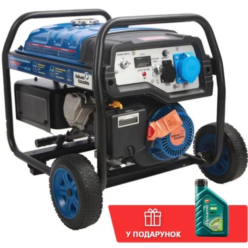 Бензиновый генератор BLUETOOLS BG5000E (4.8 кВт) (220-7004)