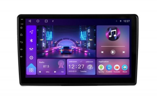 Штатная магнитола Soundbox S-1245 с CarPlay и 4G модемом для Fiat 500L S4-1245