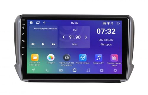 Штатна магнітола Soundbox SM-8110 для Peugeot 2008 2015+