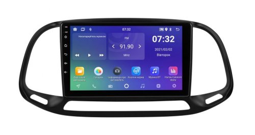 Штатная магнитола Soundbox SM-1241 из CarPlay для Fiat Doblo 2015+