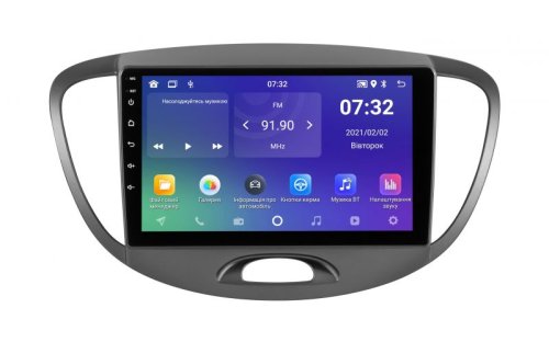 Штатная магнитола Soundbox SM-9098 с CarPlay для Hyundai i10 2008-2013