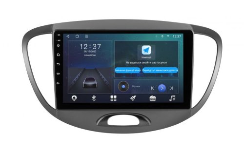 Штатна магнітола Soundbox MTX-9098 з CarPlay та 4G модем для Hyundai i10 2008-2013