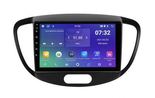 Штатная магнитола Soundbox SM-8098 для Hyundai i10 2008-2013