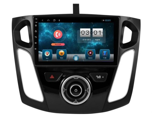 Штатная магнитола Soundbox SBM-9232B DSP для Ford Focus 3 2012-2017 (активные кнопки)