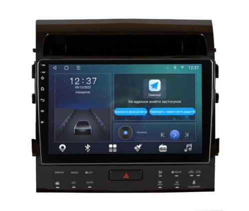 Штатная магнитола Soundbox MTX-8910 MAXIMAL для Toyota Land Cruiser LC200 2008-2015 (максимальная комплектация)