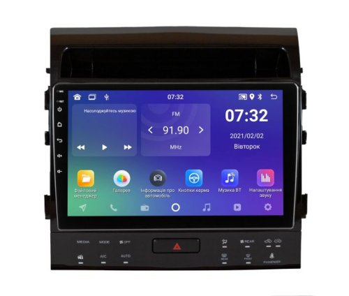Штатна магнітола Sounbox SM-8910 MAXIMAL для Toyota LC 200 2008-2015 (максимальна комплектація)
