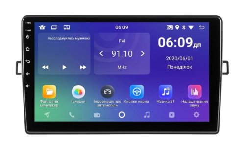 Штатная автомагнитола Soundbox SM-9218 для Toyota Auris 2006-2012