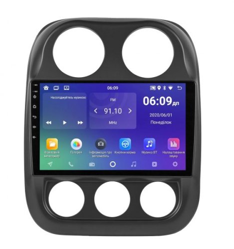 Штатна магнітола Soundbox SM-9237 для Jeep Compass 15-17/ Patriot 09-16