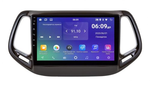 Штатная магнитола Soundbox SM-9235 для Jeep Compass 2017+