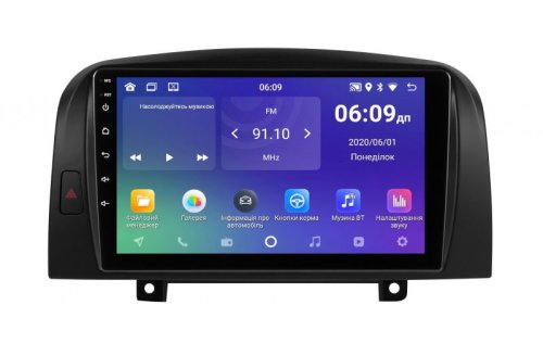 Штатная магнитола Soundbox SM-6047 для Hyundai Sonata 2005-2009