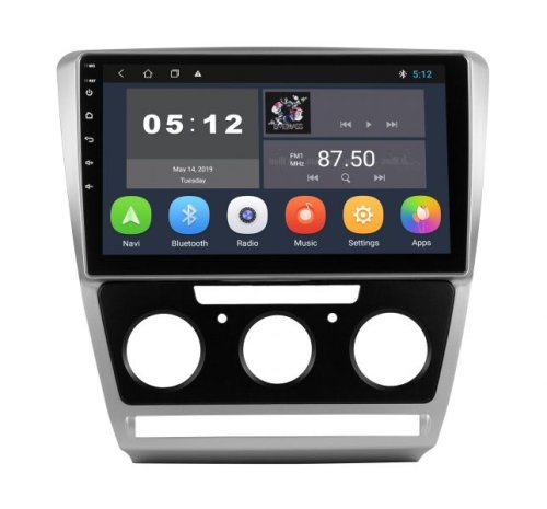 Штатная магнитола Soundbox SB-3378 2G DSP для Skoda Oktavia A5 2006-2013