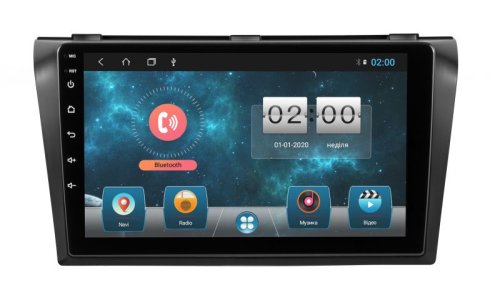 Штатная магнитола Soundbox SBM-7785 DSP для Mazda 3 2004-2009.