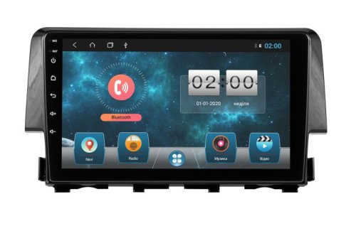 Штатна магнітола Soundbox SBM-2987 DSP для Honda Civic 2016-2021.