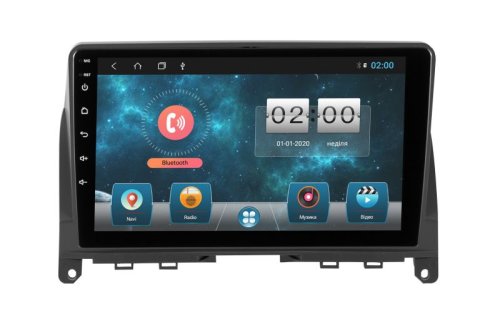 Штатная магнитола Soundbox SBM-8641 DSP для Mercedes-Benz C class W204 2007-2010