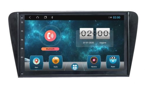 Штатна магнітола Soundbox SBM-8195 DSP для Skoda Oktavia A7 2014+