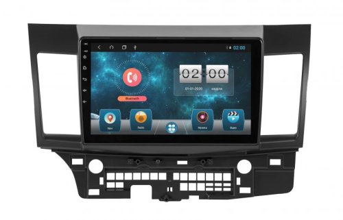 Штатная магнитола Soundbox SBM-9025 DSP для Mitsubishi lancer X