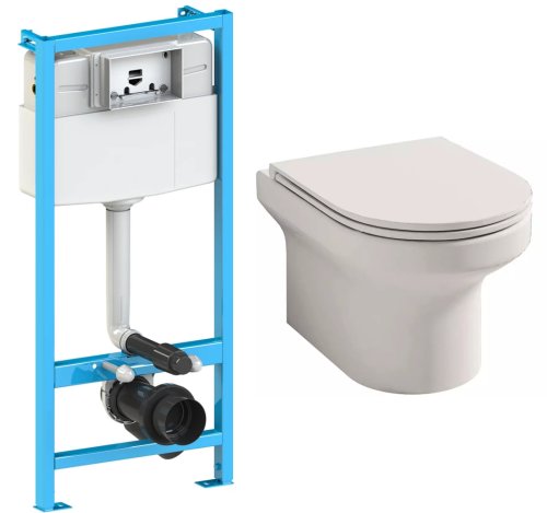 Унитаз + инсталляция Devit 90.211+ 8320026