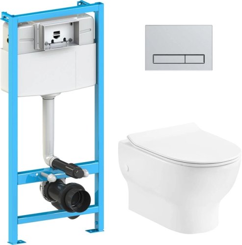 Унитаз + инсталляция Devit 90.211+ 3120121 + 90.211.MH