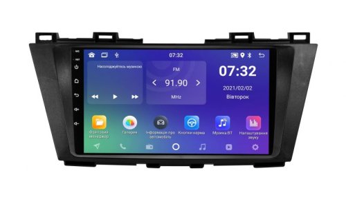 Штатна магнітола Soundbox SM-7791 для Mazda 5 2005-2009 з CarPlay 2+32GB