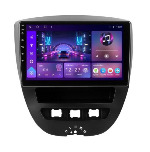 Штатная магнитола Soundbox S-1325 для Toyota Aygo 2005-2013 с CarPlay/Android Auto и 4G S4-1325