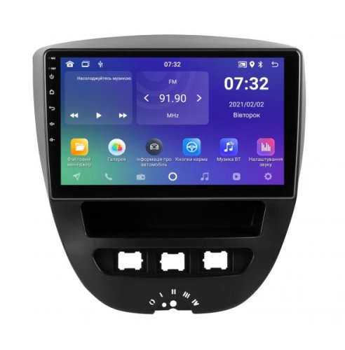 Штатная магнитола Soundbox SM-1325 для Toyota Aygo 2005-2013 с CarPlay и Android Auto