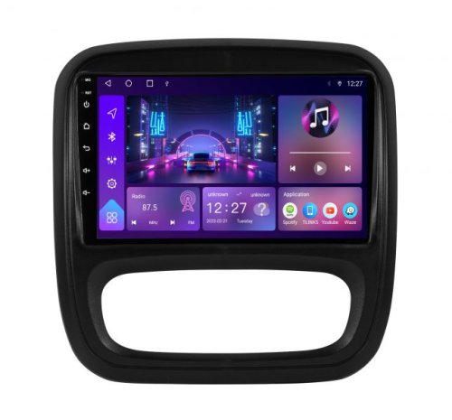 Штатна магнітола Soundbox S-3130 з CarPlay 4G modem для Renault Trafic 2014+ S8-3130