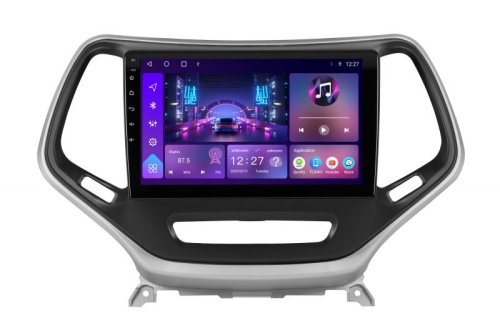 Штатная магнитола 4+64GB Soundbox S-9320 для JEEP Cherokee 15+ CarPlay и 4G модем S4-9320