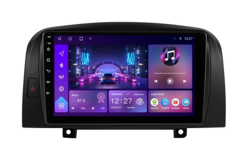 Штатная магнитола 4+64GB Soundbox S-6047 для Hyundai Sonata 2005-2009 с carPlay и 4G S8-6047