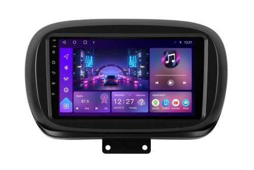 Штатная автомагнитола Soundbox S-1246 с CarPlay и 4G модемом для FIAT 500X 2014-2019 S4-1246+360