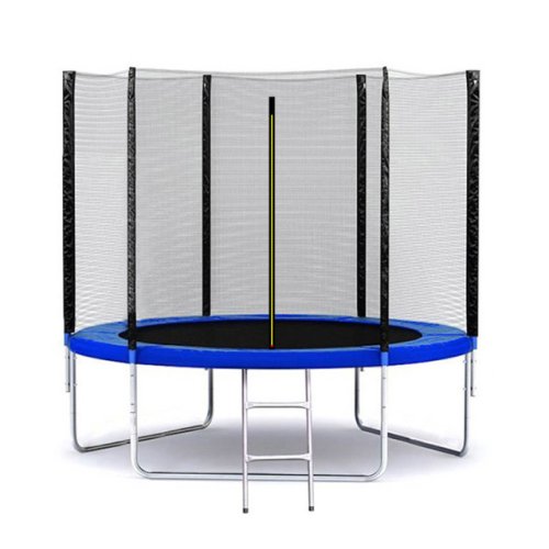 Батут SJ 10ft (312cm) синий с наружной сеткой