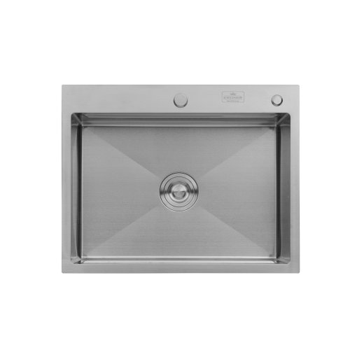 Кухонная мойка Kroner KRP Geberst - 6350HM (3,0/1,0 мм)