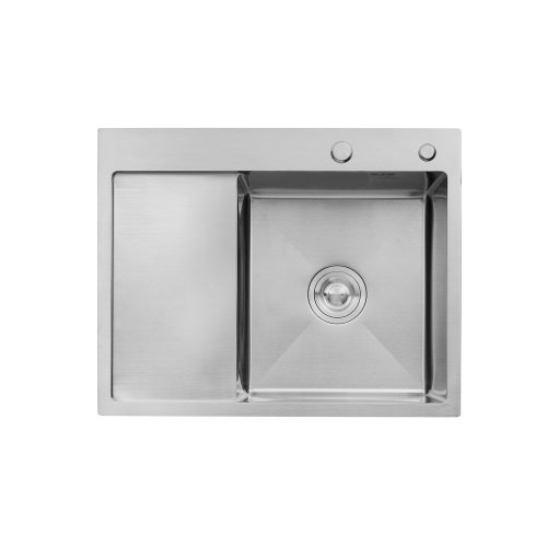 Кухонная мойка Kroner KRP Geberst - 6350RHM (3,0/1,0 мм)