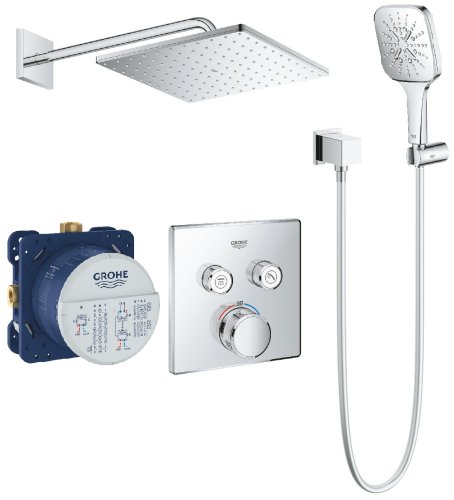 Душевая система скрытого монтажа Grohe Grohtherm SmartControl Rainshower 310 Mono Cube (UA26405SC1)