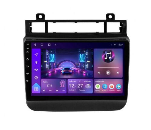 Штатное головное устройство Soundbox S-6296 с CarPlay и 4G модемом для Volkswagen Touareg 2011-2017 S8-6296