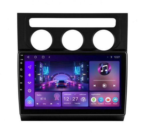 Штатна магнітола Soundbox S-6290 з CarPlay та 4G для Volkswagen Touran 2003-2008 S4-6290+360