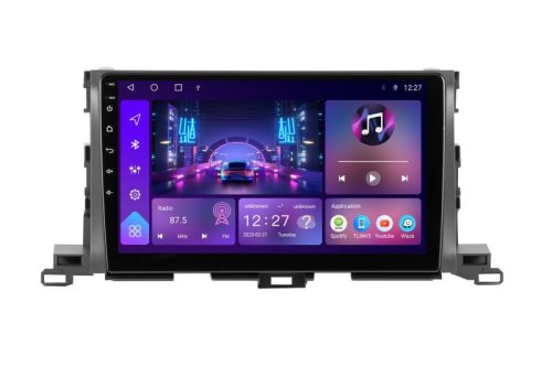 Штатная магнитола Soundbox S-8915 с CarPlay и 4G модемом для Toyota Highlander 2015-2020 S8-8915