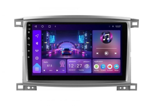 Штатное головное устройство Soundbox S-9471 для Toyota Land Cruiser LC100 2003-2008 / Lexus LX470 2002-2007 (климат) S4-9471+360